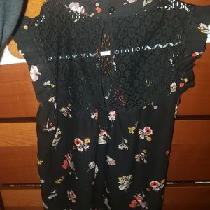 Floral dress shirt